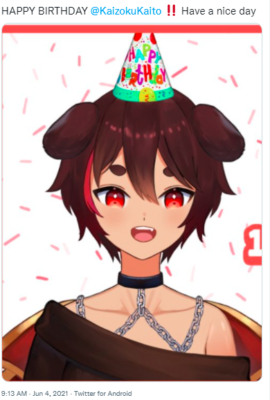 KaizokuKaito　誕生日